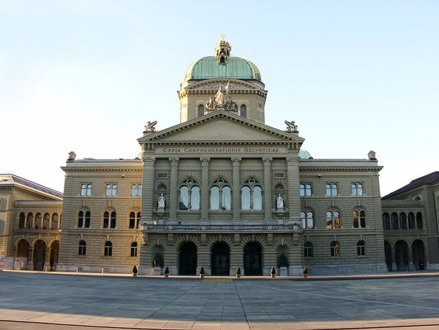 Swiss Parliament House - Top Places to Visit in Switzerland